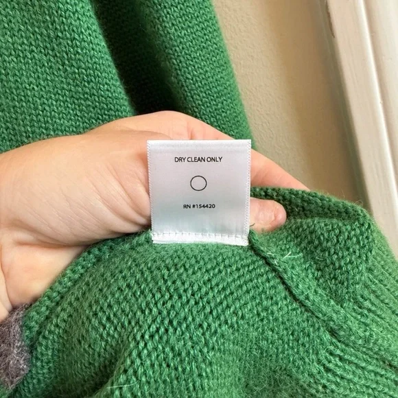 Clare V Granny Smith apple Oscar cardigan size XS/S EUC soft and warm - Picture 7 of 9